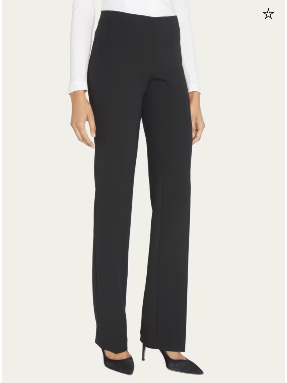 Akris Classic Flat-Front Pants